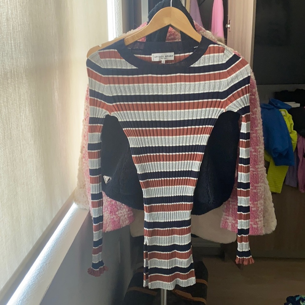 Apiece Apart tight long sleeve top size XS